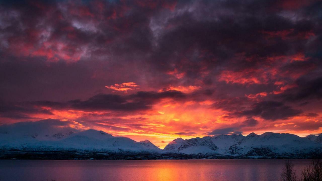 Lyngenfjord,Odins Hus Apartamento Olderdalen Exterior foto