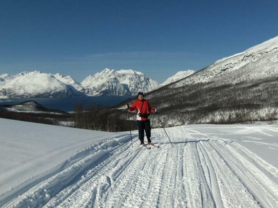 Lyngenfjord,Odins Hus Apartamento Olderdalen Exterior foto